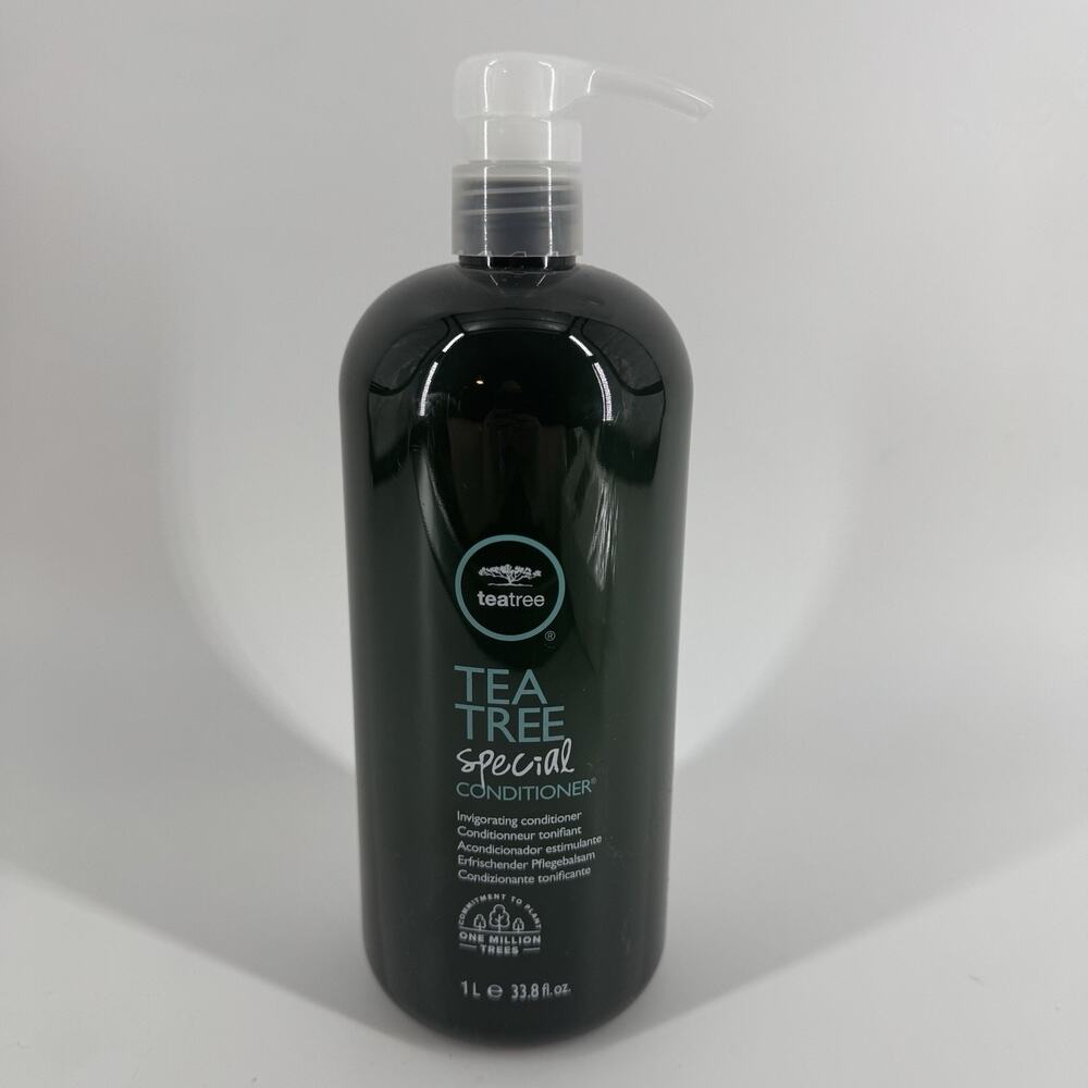 Paul Mitchell Tea Tree Special Conditioner W/ Pump Detangles Smooths 33.8oz